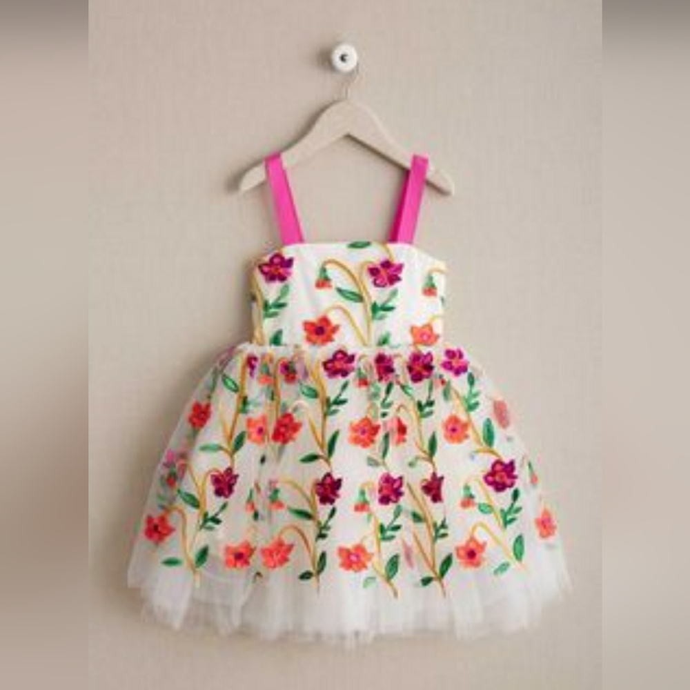 Chasing fireflies Halabaloo floral Flower dress 6 7